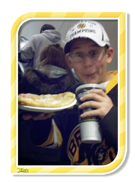 bruins td garden boston fried dough elephant ear